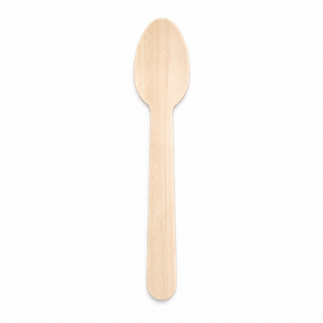 Wooden Spoons Medium Plain * 50 pcs