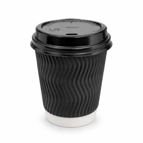 Paper Cups Ripple 8 oz 20 pcs