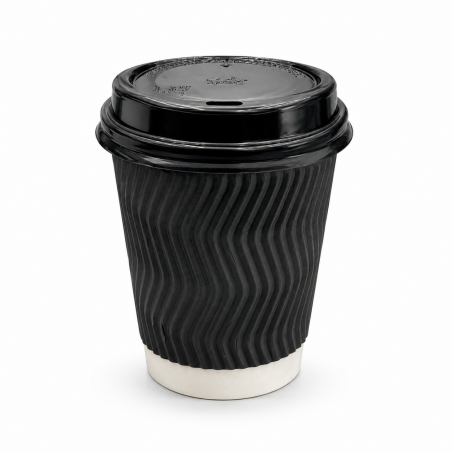 Paper Cups Ripple 8 oz 20 pcs