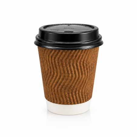 Paper Cups Ripple 8 oz 20 pcs