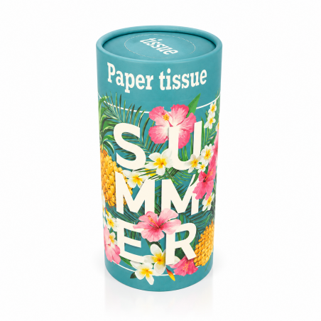 Car Tissue Box Round