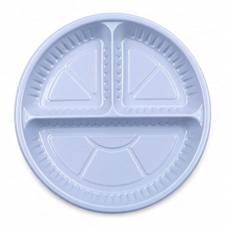 Divided Plastic Plate no. 26 * 50 pcs