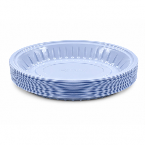Oval Plastic Plate 1 * 50 pcs