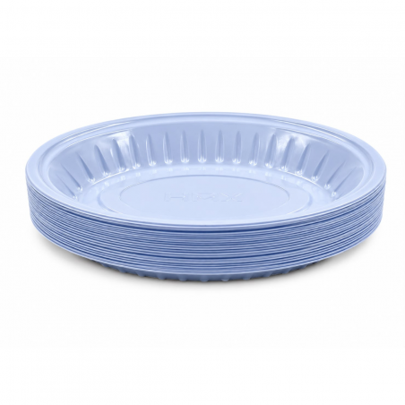 Oval Plastic Plate 1 * 50 pcs