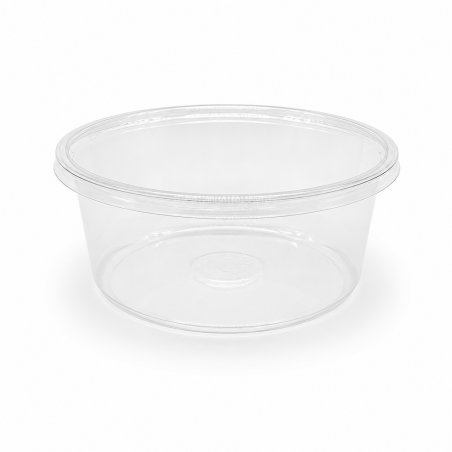 Round Transparent Container 48 oz GPT * 10 pcs