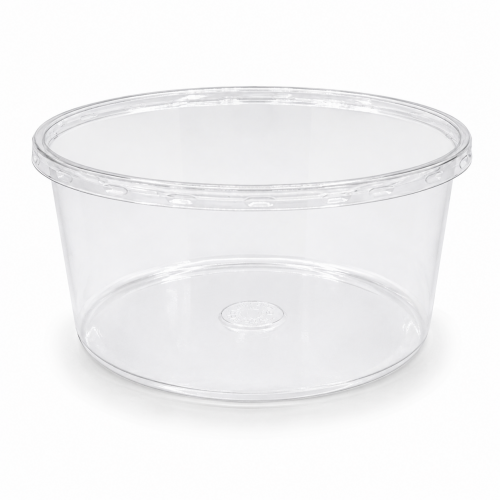 Round Transparent Container...