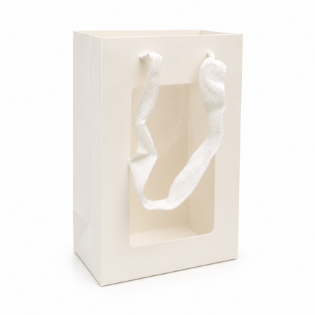 Glass Bottle Bag S with Window