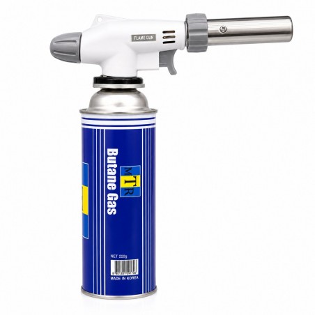 Butane Gas Flame Gun White