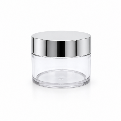 Acrylic Jar Silver Lid 30...