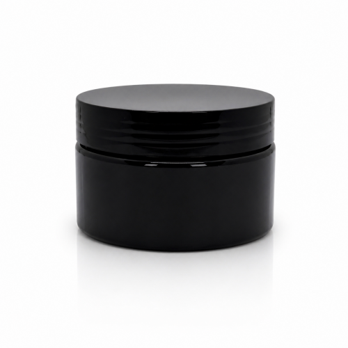 Plastic Jar 100 ML Black