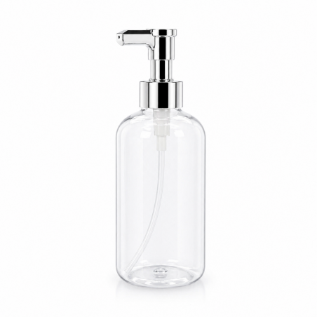 Lotion Bottle Cream Pump Silver 330 ML * 6 pcs