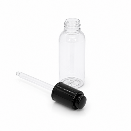 Plastic Dropper with Black Lid 45 ml * 12 pcs