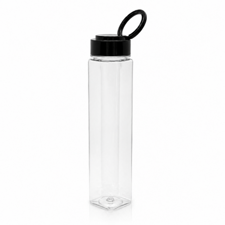 Squared Plastic Bottle 300 ML Tall * 12 pcs