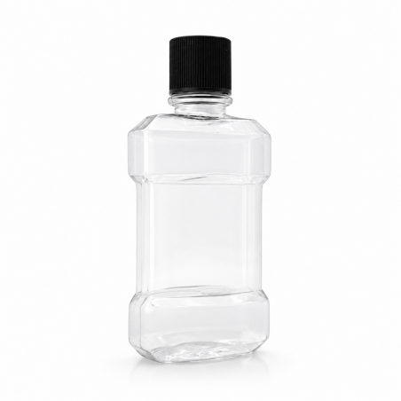 Flat Head Plastic Bottle 250 ML * 12 pcs