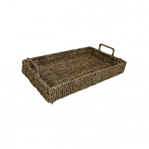 Rectangular Straw Basket...