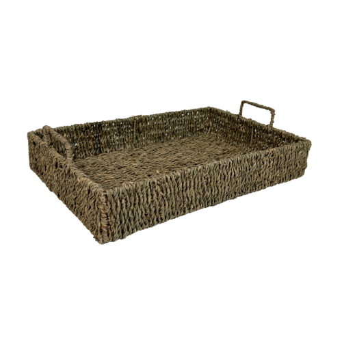 Rectangular Straw Basket...
