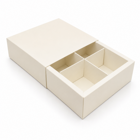 Drawer Box 15*15 cm Divided 4