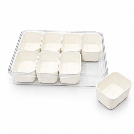 Acrylic Box Mix Food Platter 6219