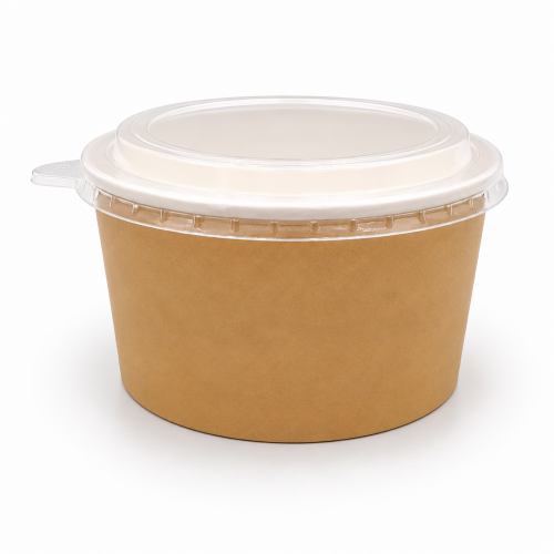 Round Kraft Bowl 1300 grams...