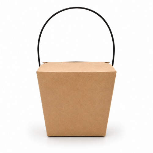 Kraft Bucket with Handle 16...
