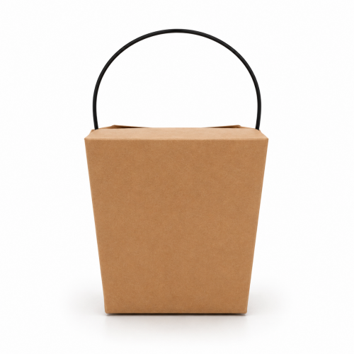 Kraft Bucket with Handle 45...