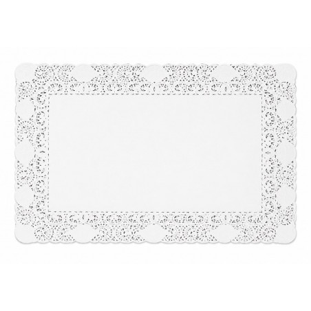 Paper Dolies 25 x 36 Rectangular * 250 pcs