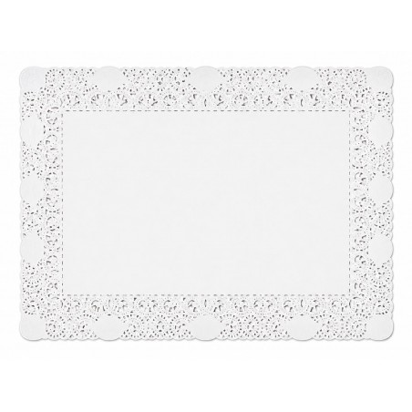 Paper Dolies 30 x 40 Rectangular * 250 pcs