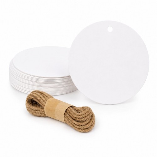 Round Cards with * 25 pcs