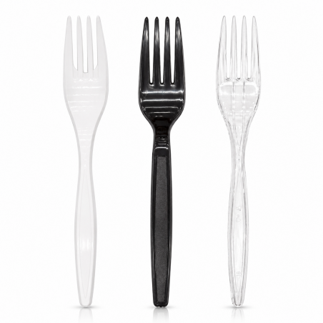 Thick Plastic Forks * 50 pcs